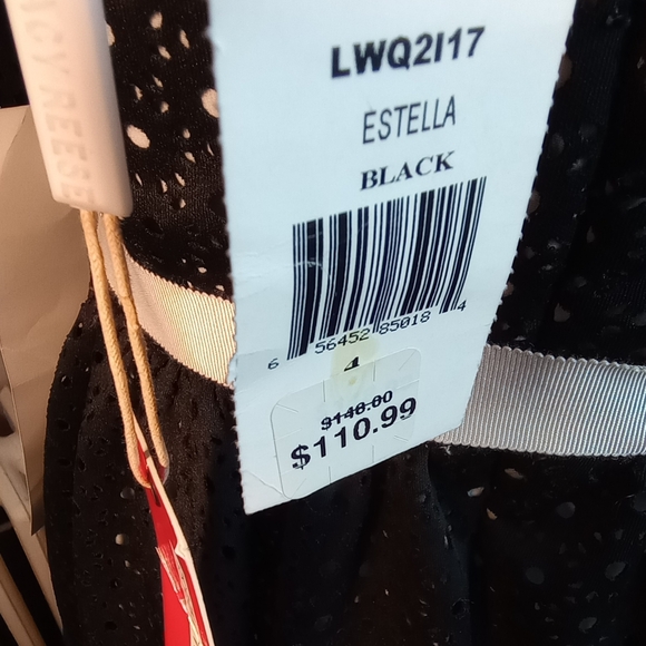 REDUCED! Plenty by Tracy Reese NWT Black Eyelet Over Ivory Chemise Dress Sz4 - Picture 12 of 14